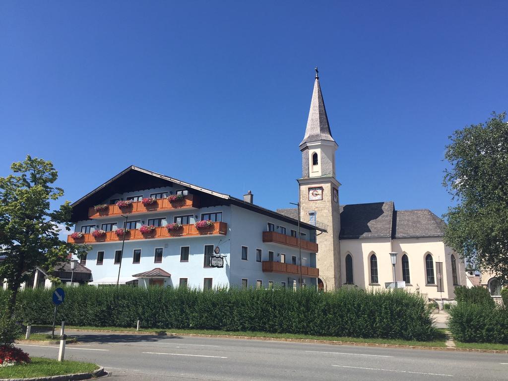 Gasthof Zur Post Hof bei Salzburg Exterior foto